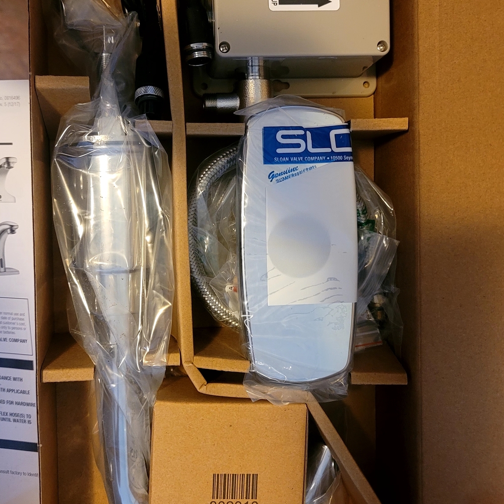 SLOAN Chrome Faucet Kit
